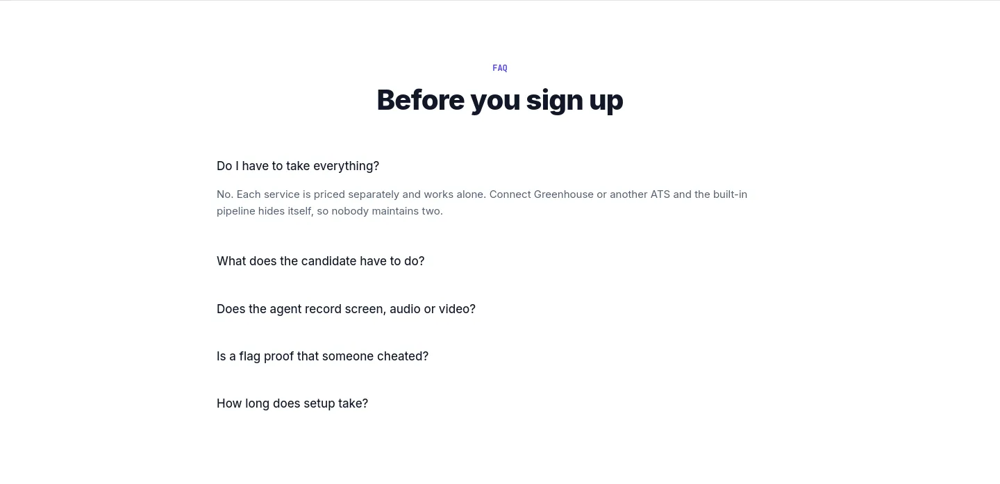 interviewwatch.com — FAQ