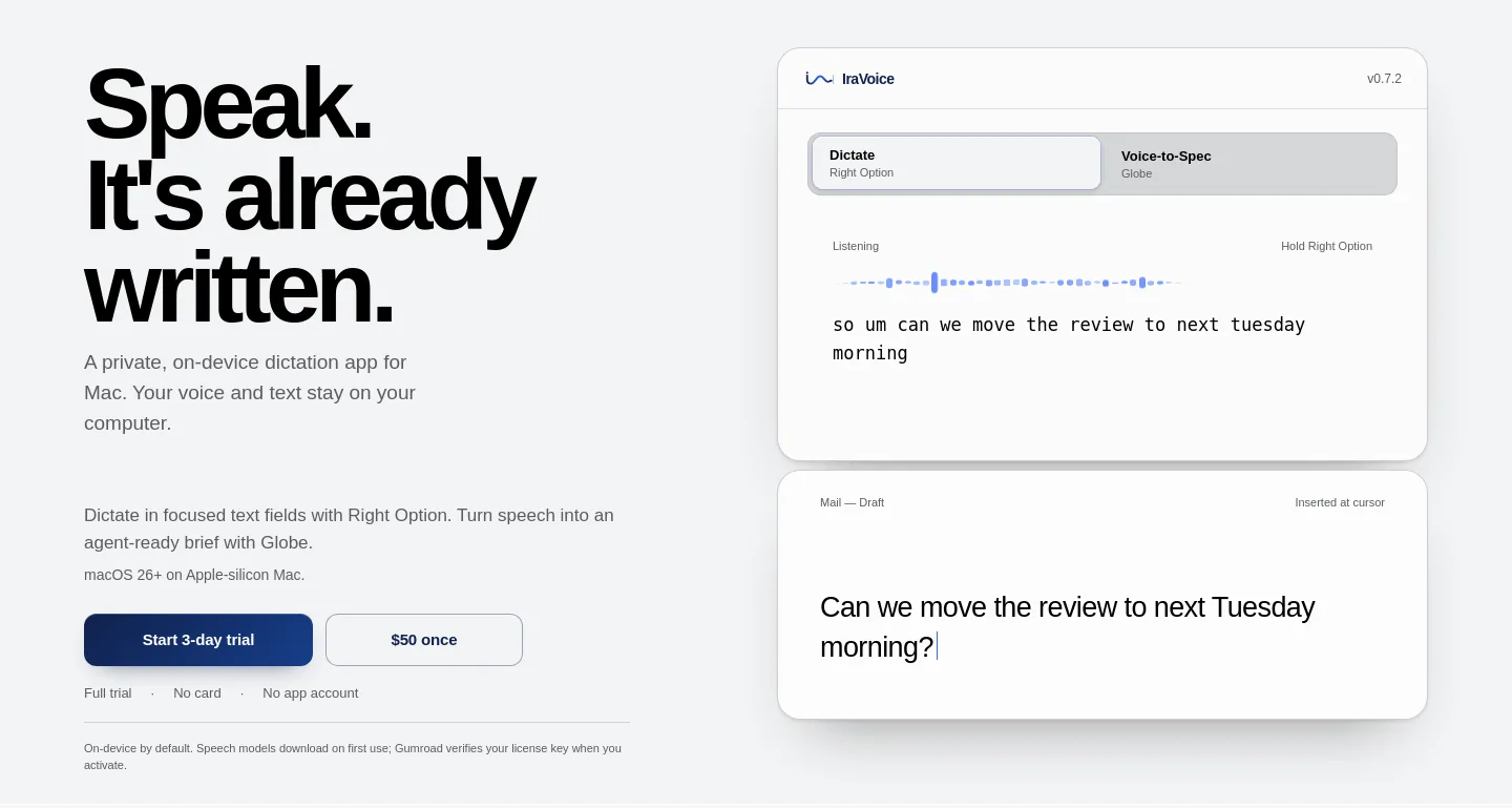 iravoice.com — Hero