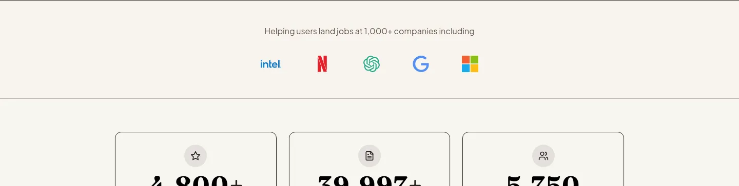 jobcopy.ai Logo Wall section