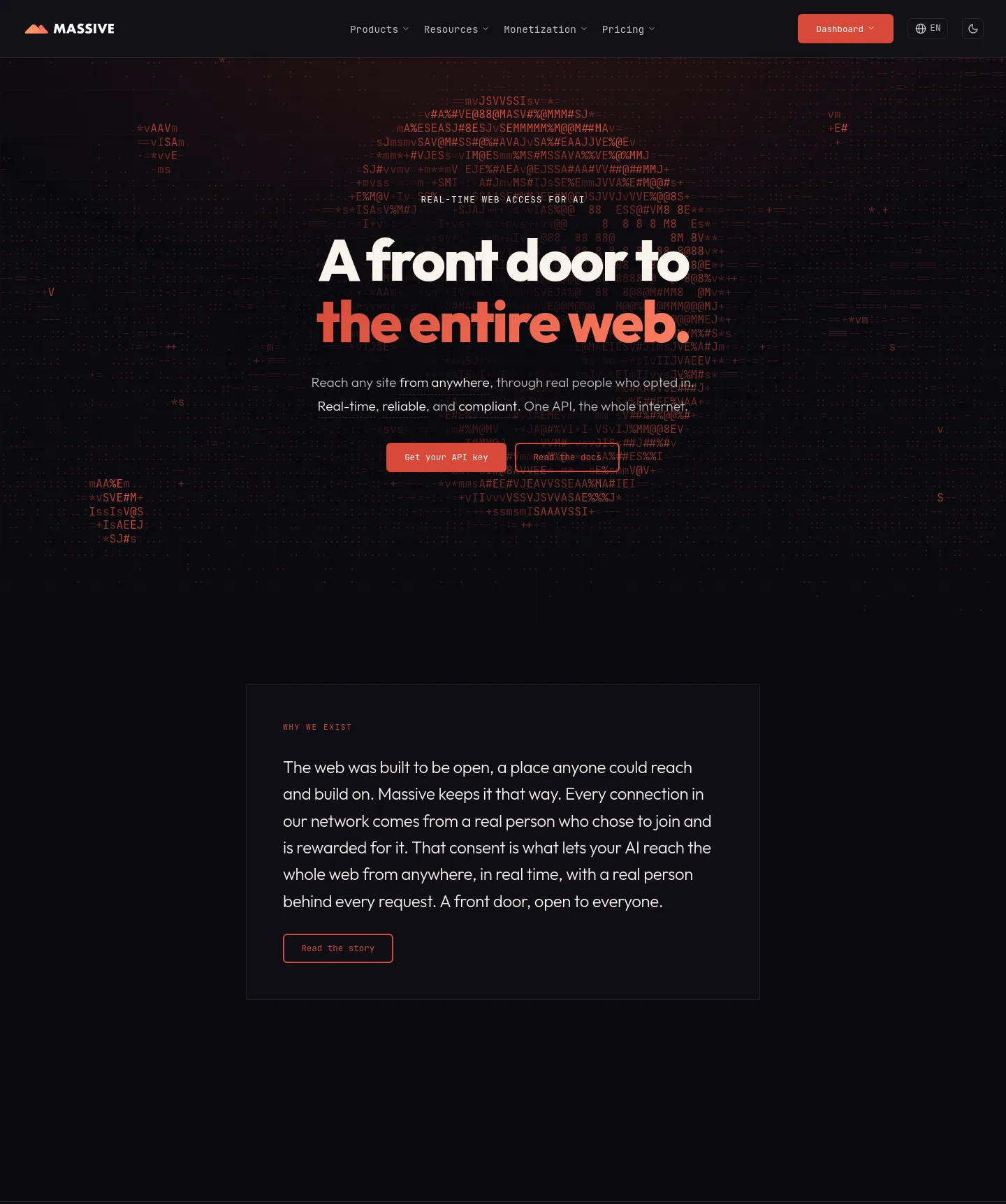 joinmassive.com — Hero