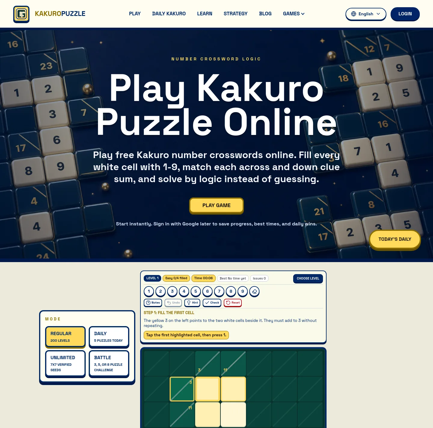 kakuro-puzzle.online