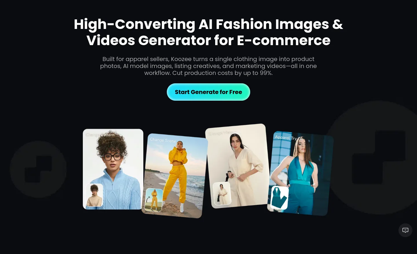 koozee.ai — Hero