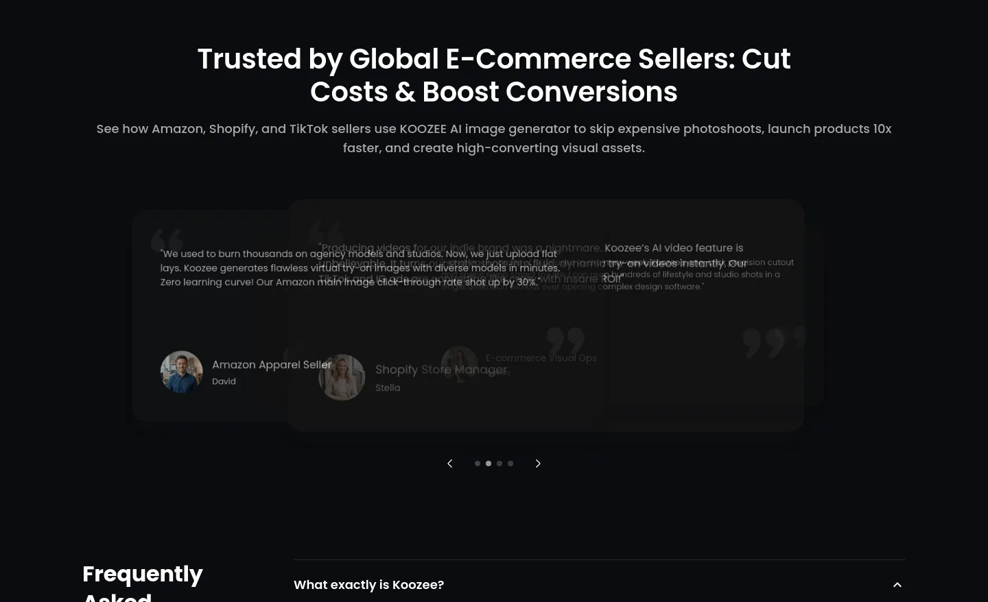 koozee.ai — Logo Wall
