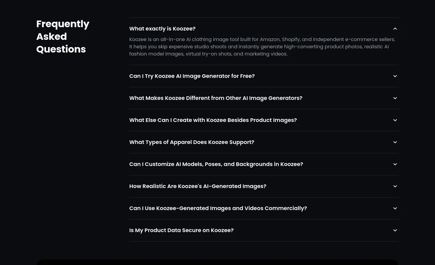 koozee.ai — FAQ