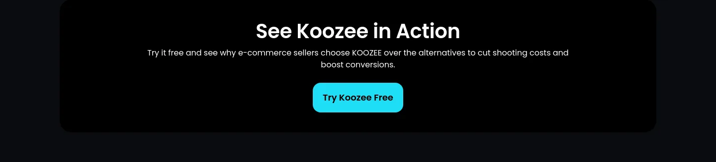 koozee.ai — CTA