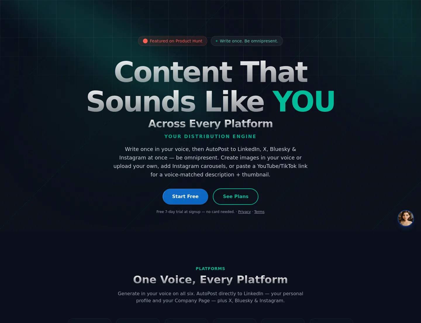 kraflio.com — Hero