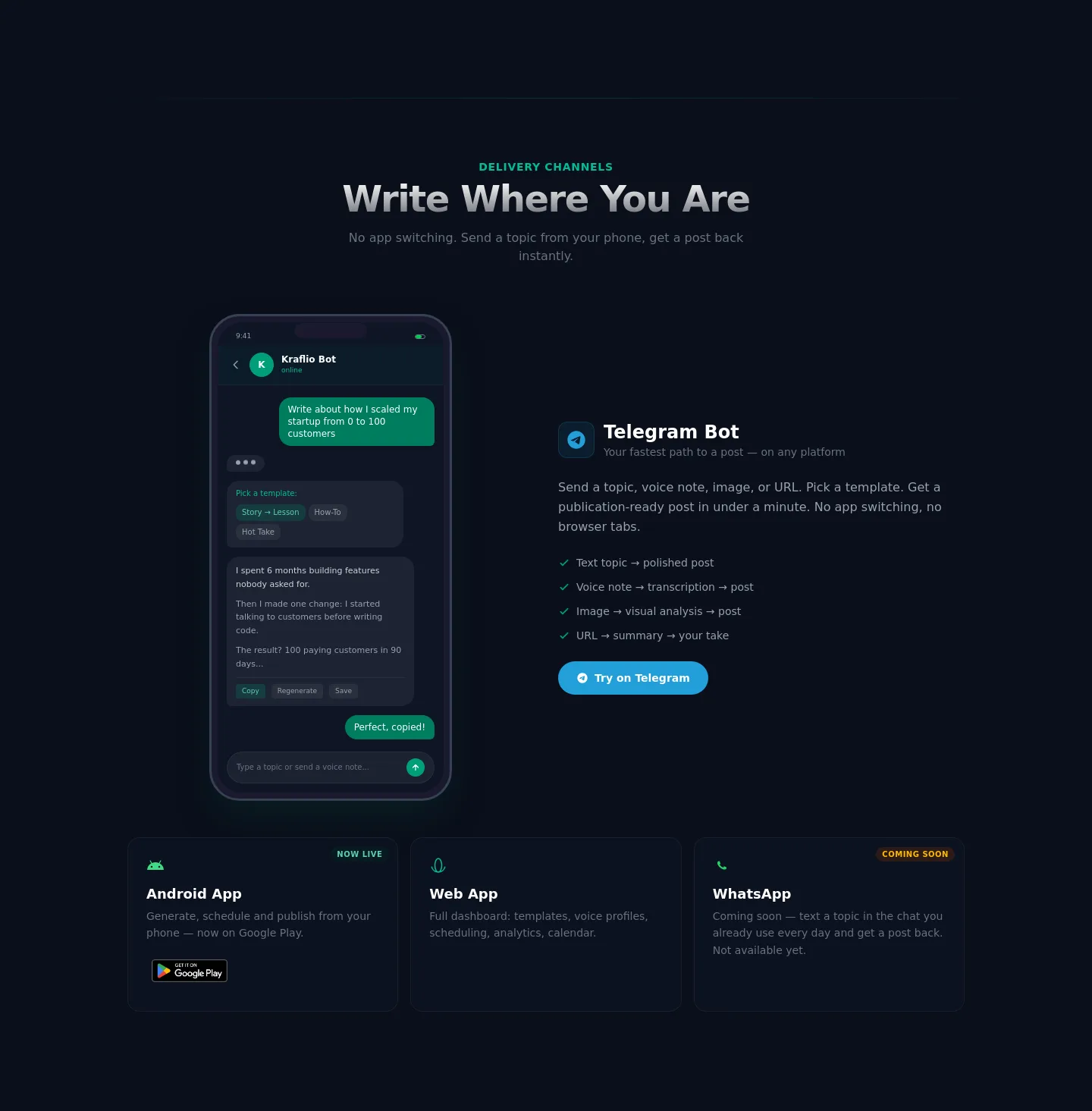 kraflio.com Stats section