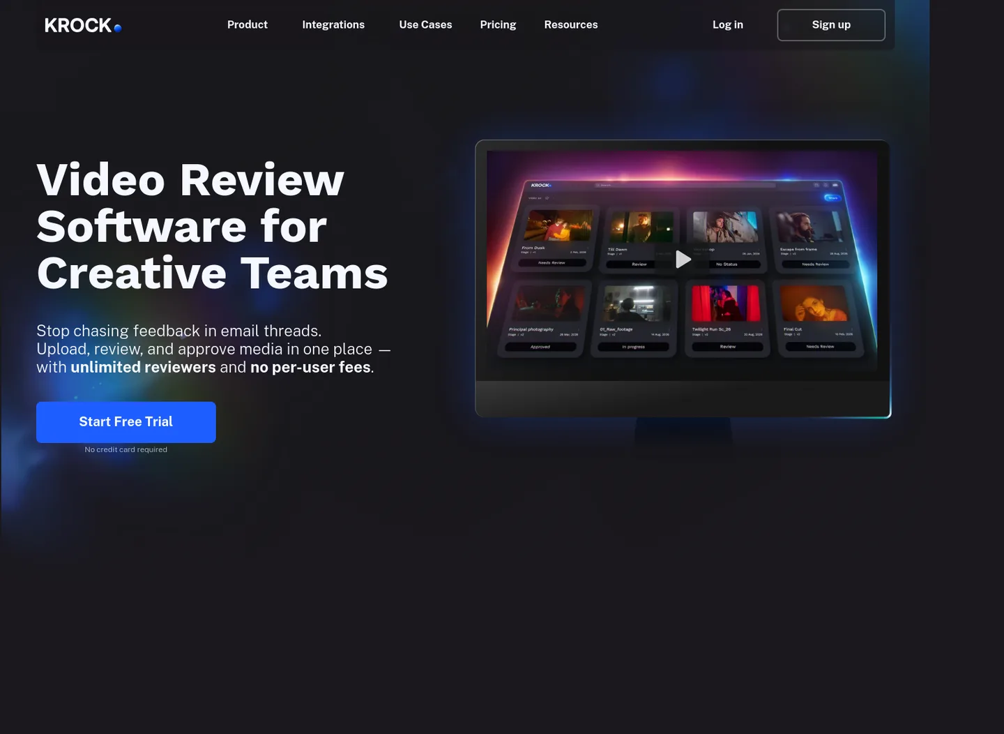 krock.io — Hero