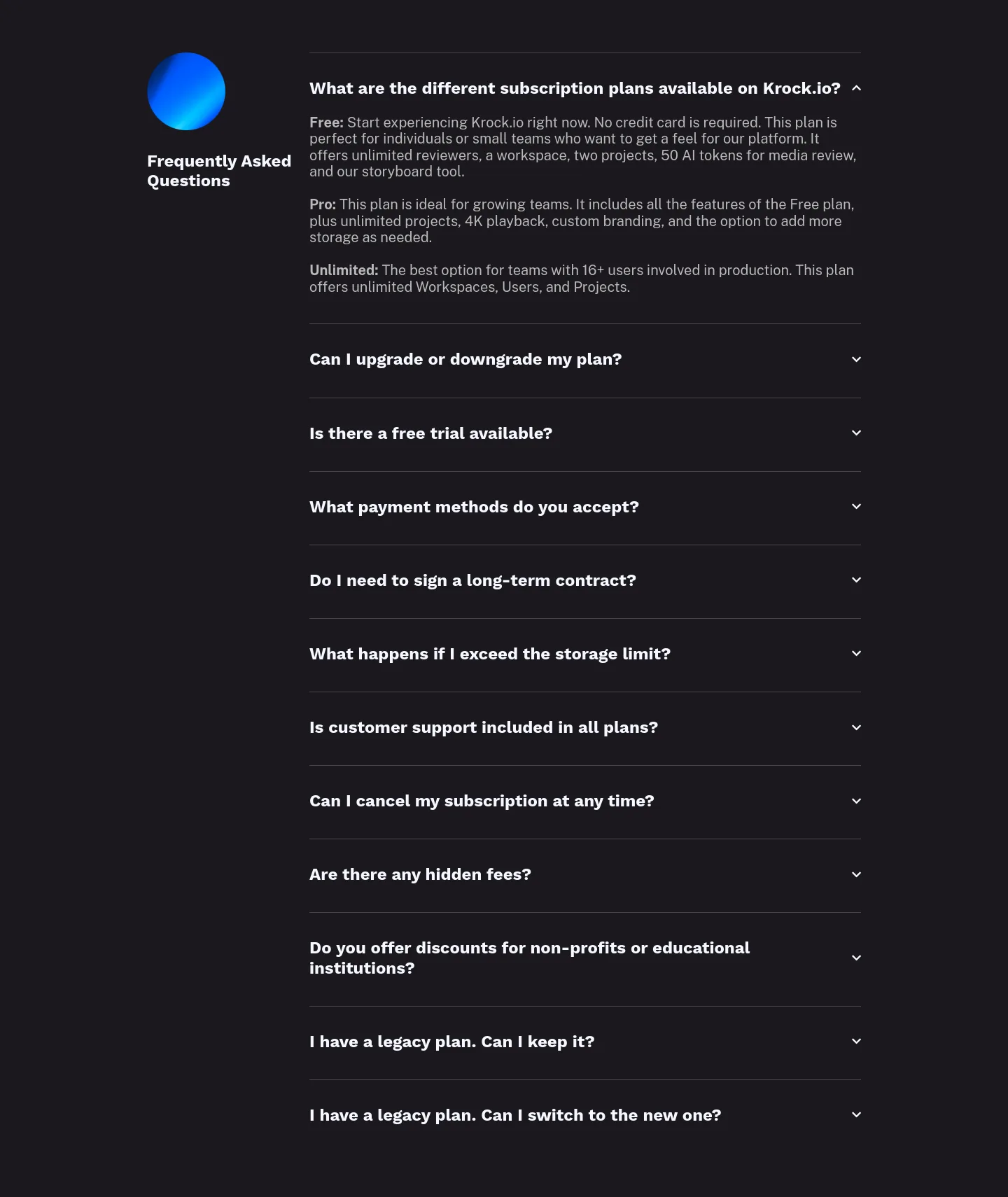 krock.io — FAQ