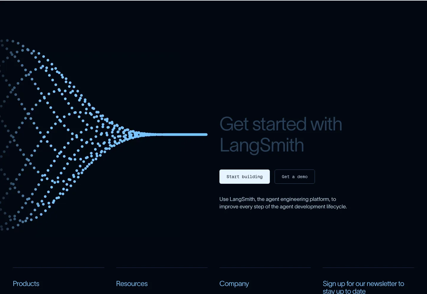 langchain.com CTA section