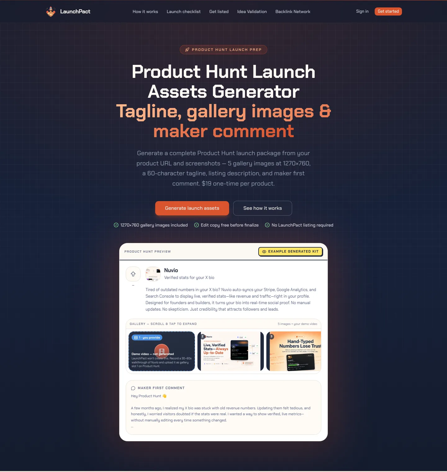 launchpact.io — Hero
