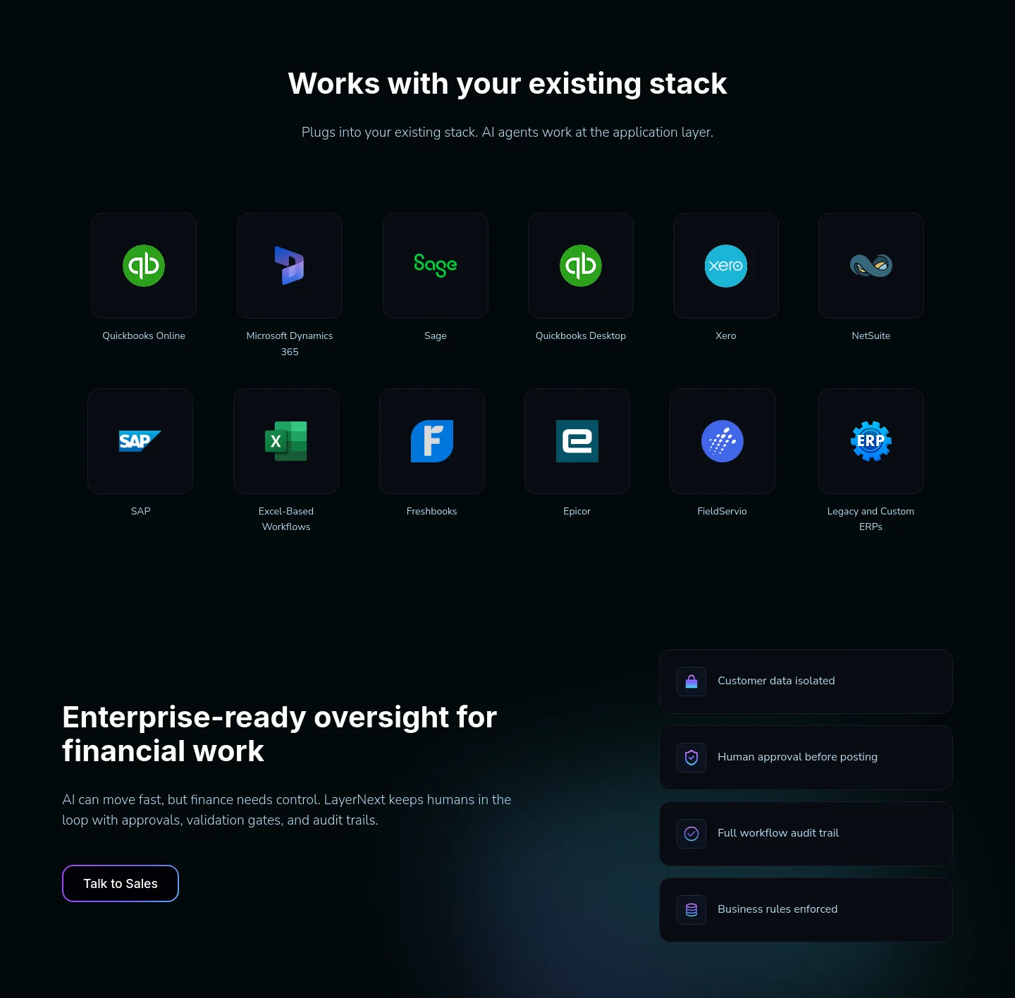 layernext.ai — Logo Wall