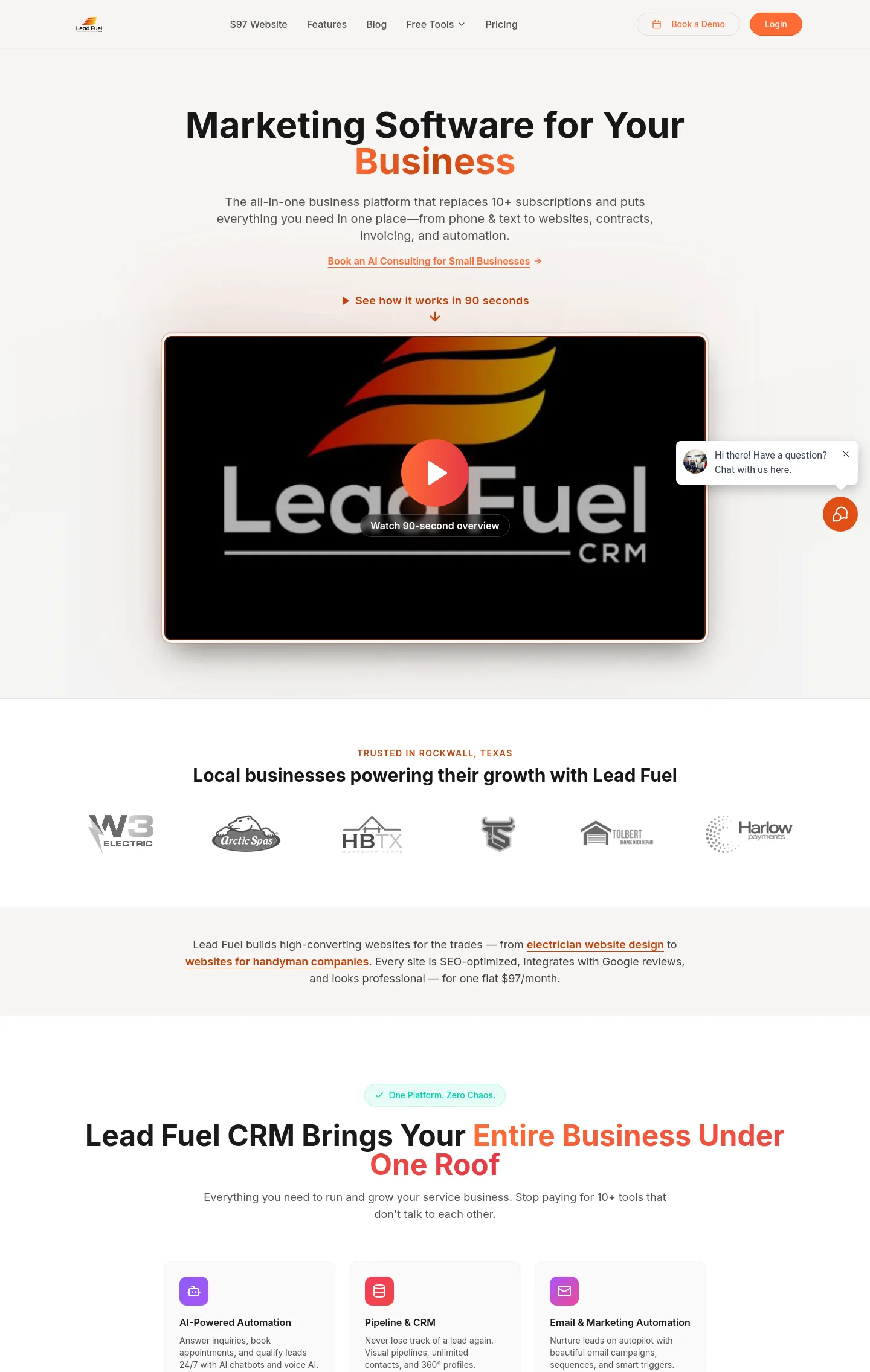 leadfuelcrm.com — The Objection-Handler