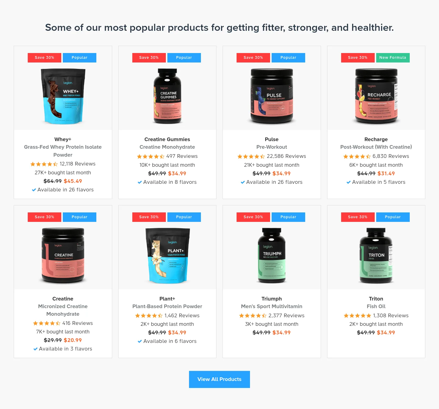 legionathletics.com — Pricing