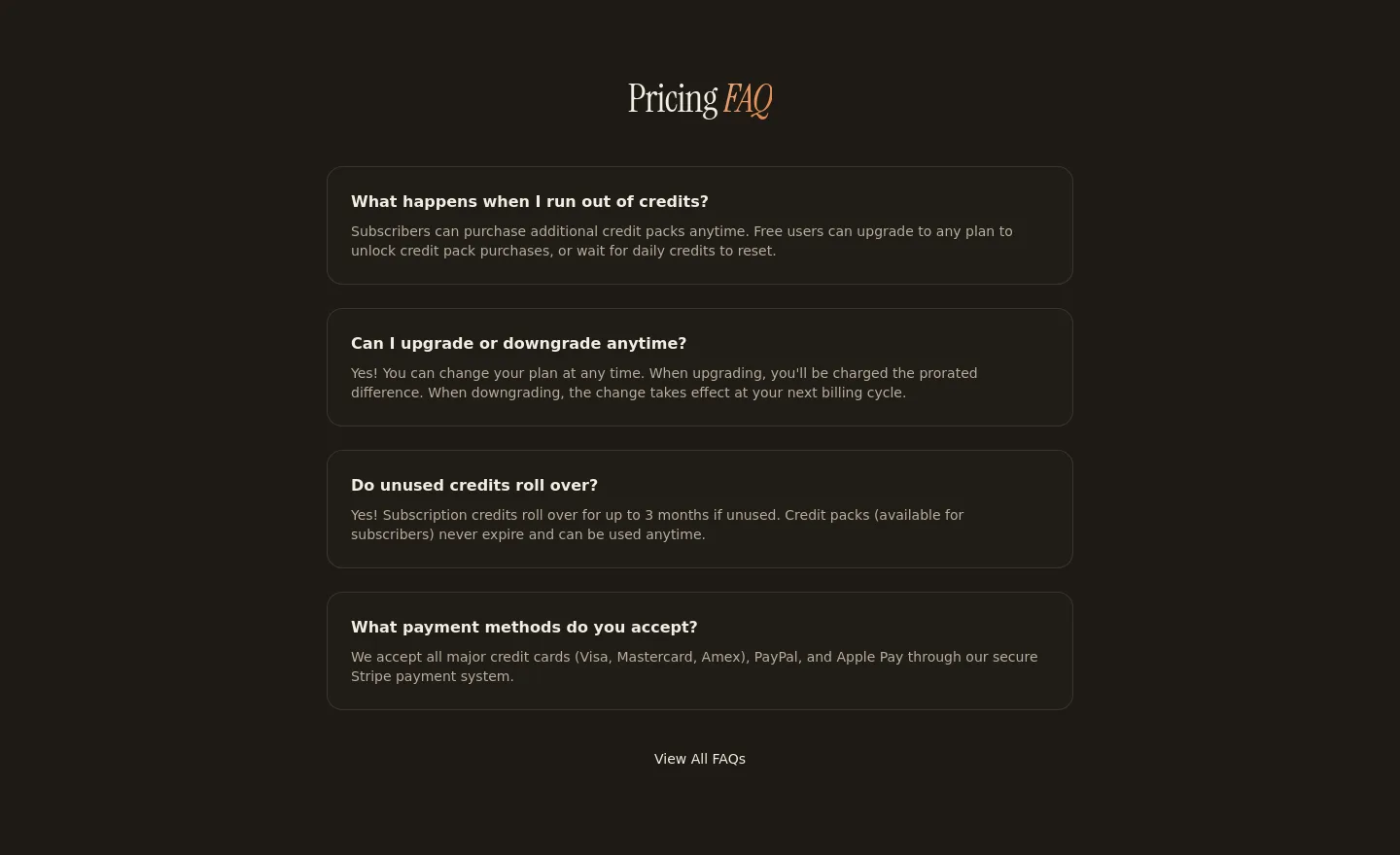 lensgo.ai — FAQ