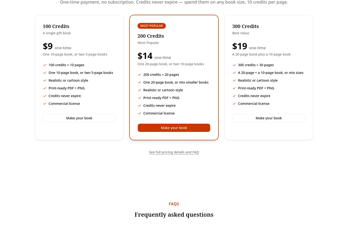 lineart.ai — Pricing