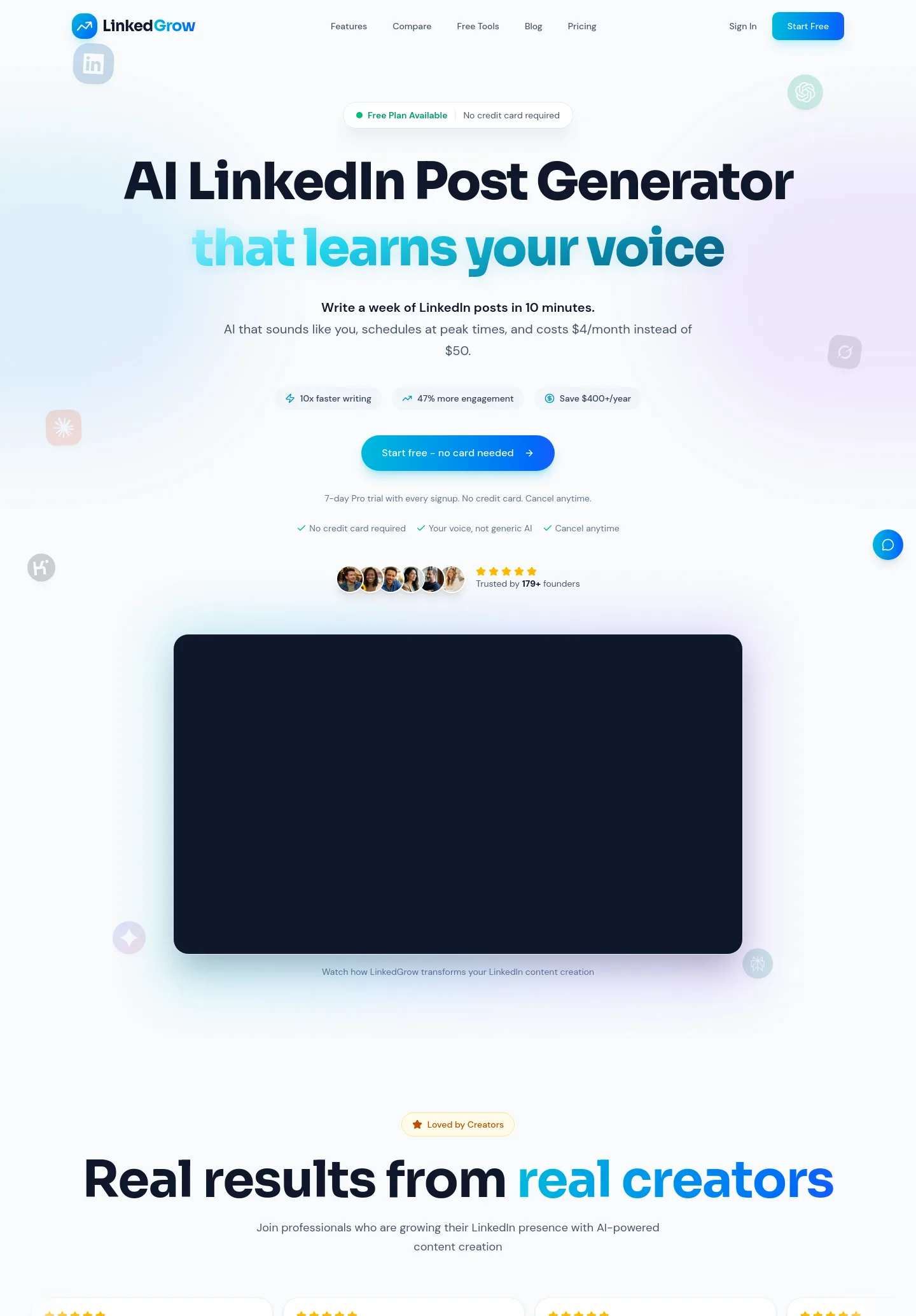linkedgrow.ai — Logo Wall