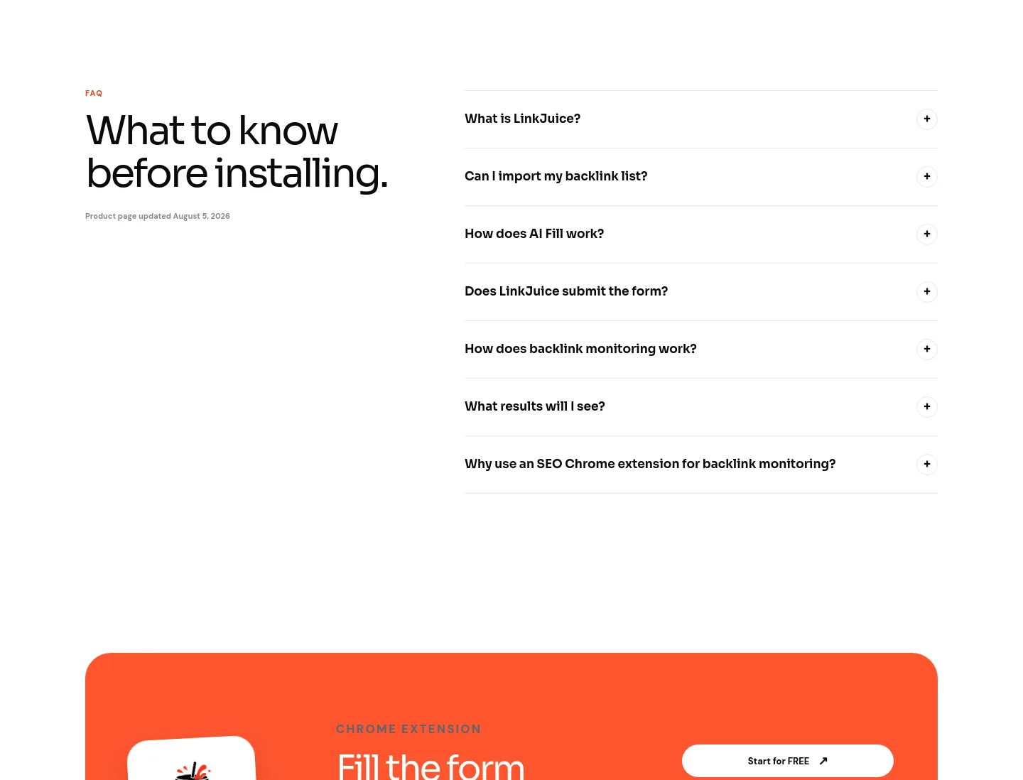 linkjuice.dev — FAQ