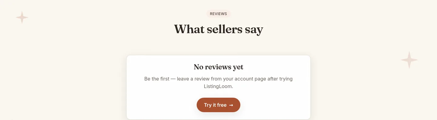 listingloom.app — CTA
