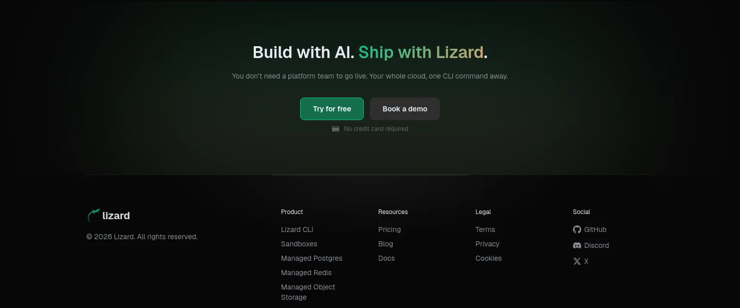 lizard.build — CTA