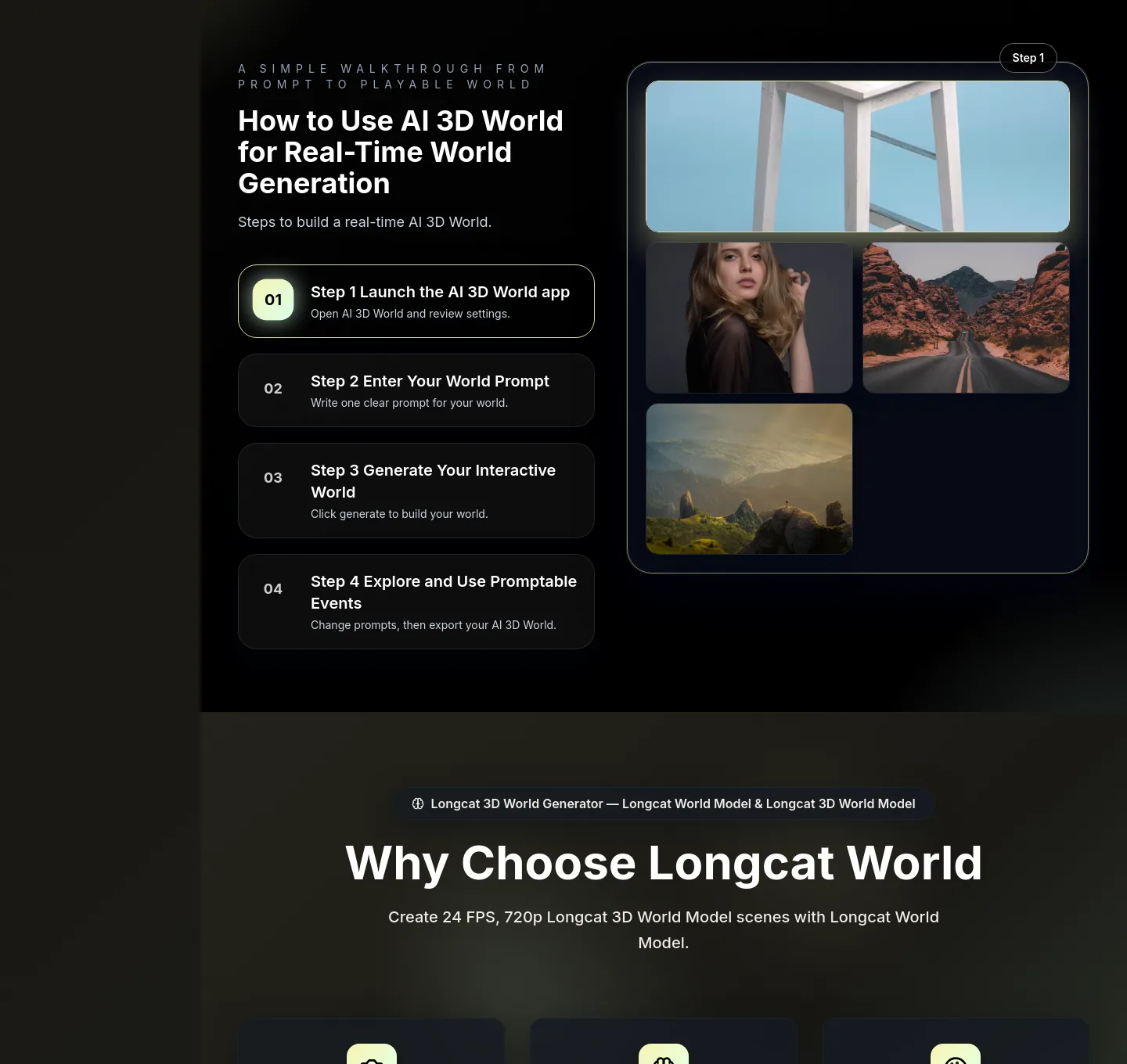 longcatworld.com — Features