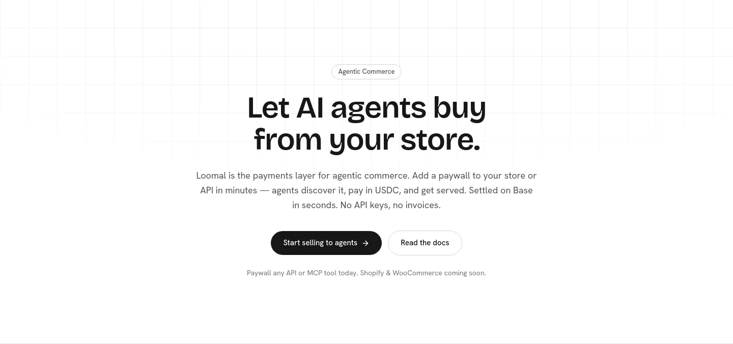 loomal.ai — Hero