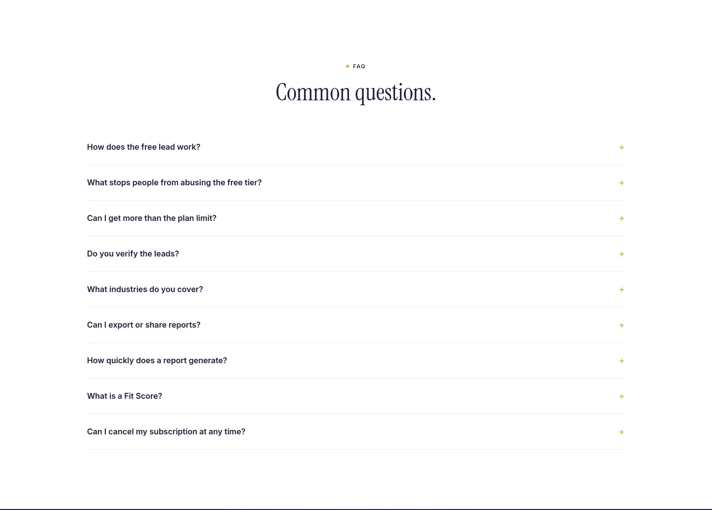 lsgro.com — FAQ