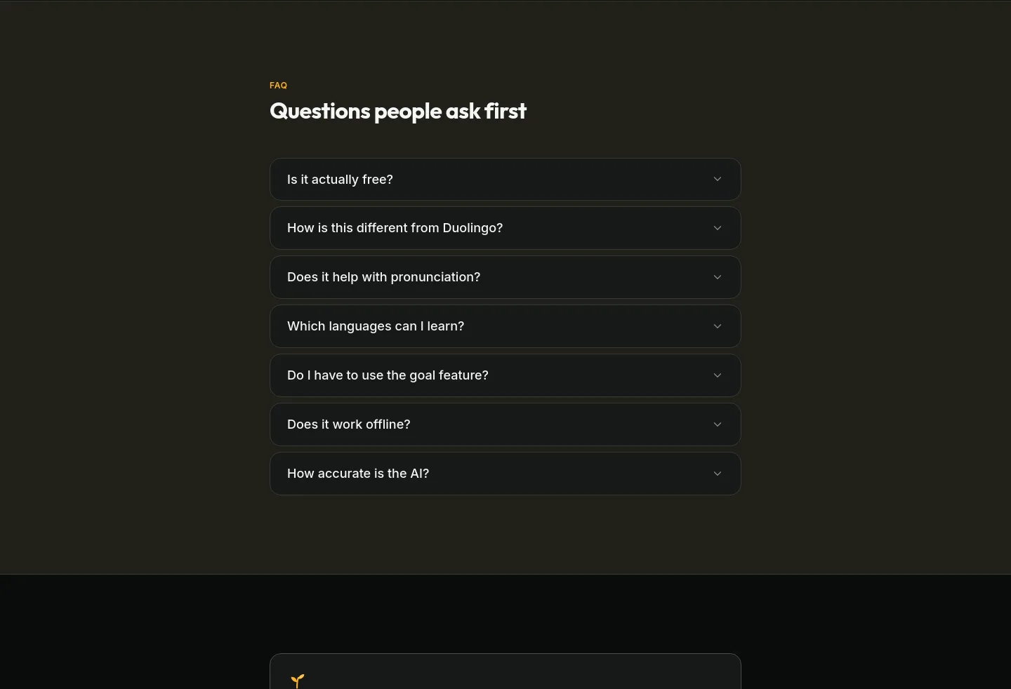 lumilanguage.com — FAQ