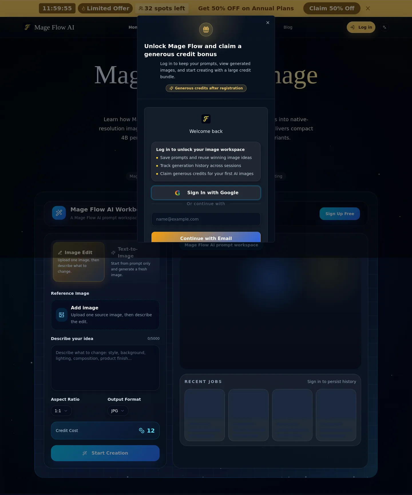 mageflow.org — Hero