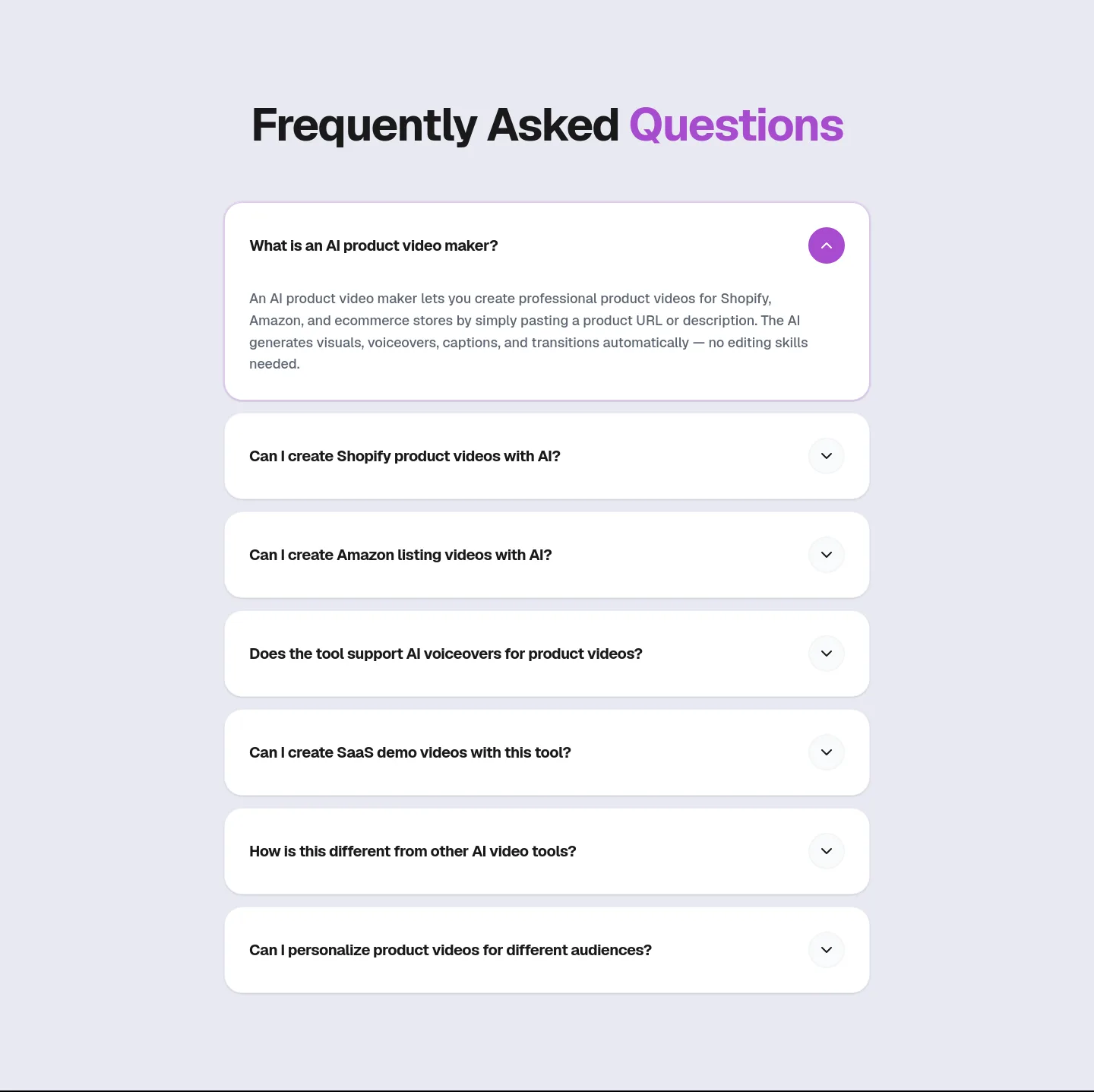 makereels.in — a real FAQ section