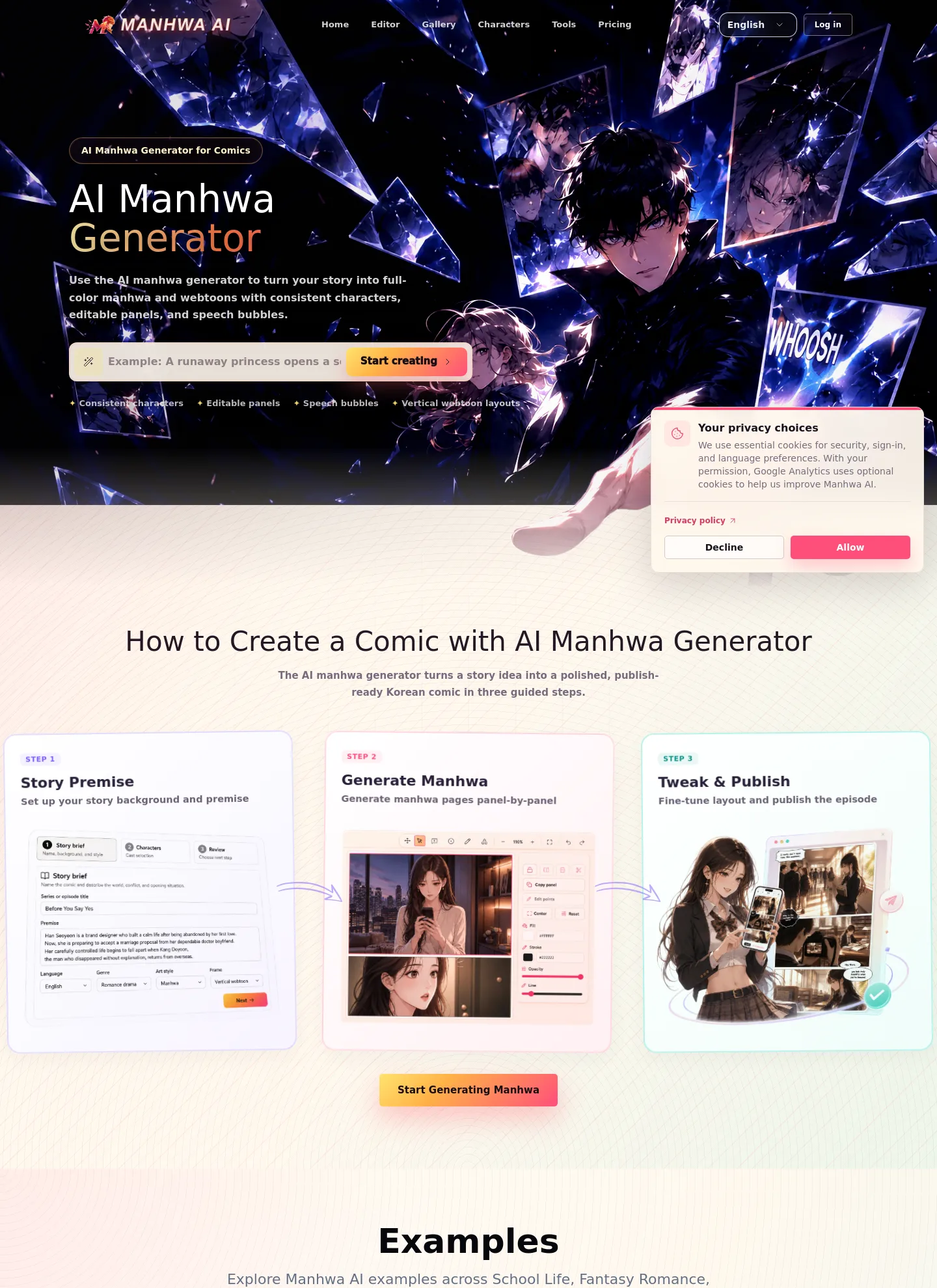 manhwaai.net — The Pricing Page