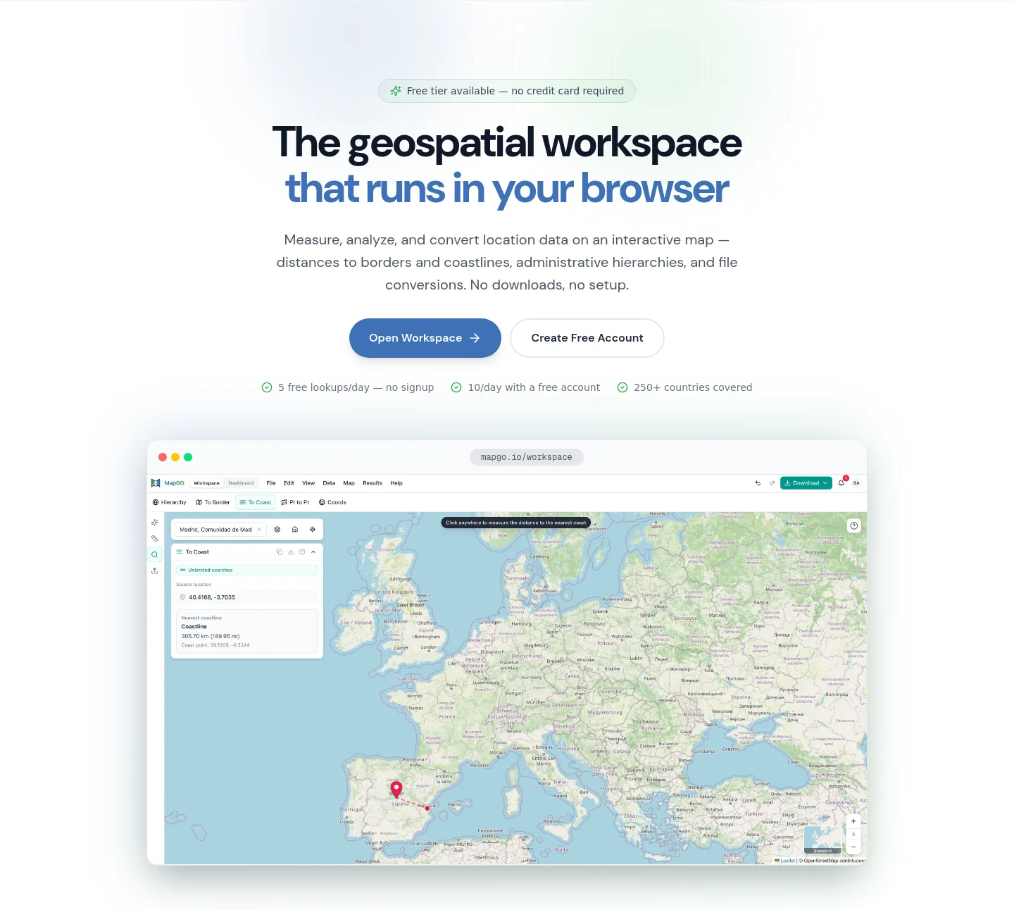 mapgo.io — Hero