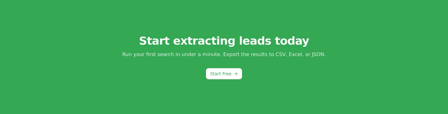 mapleads.ai CTA section