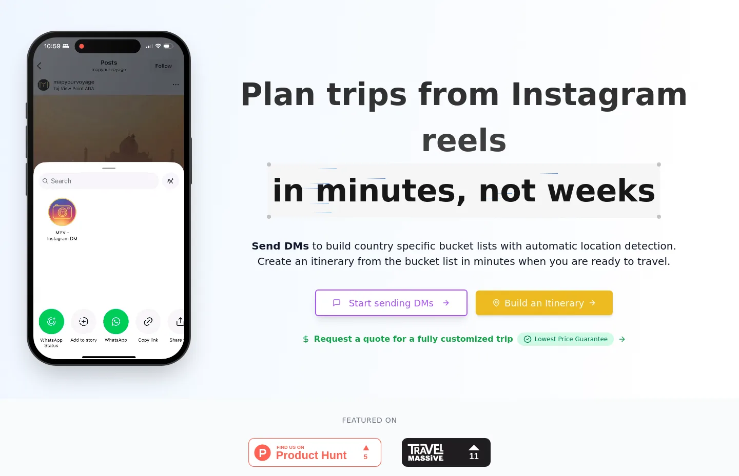 mapyourvoyage.com — Hero