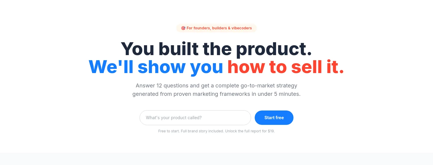 marketstart.co — Hero