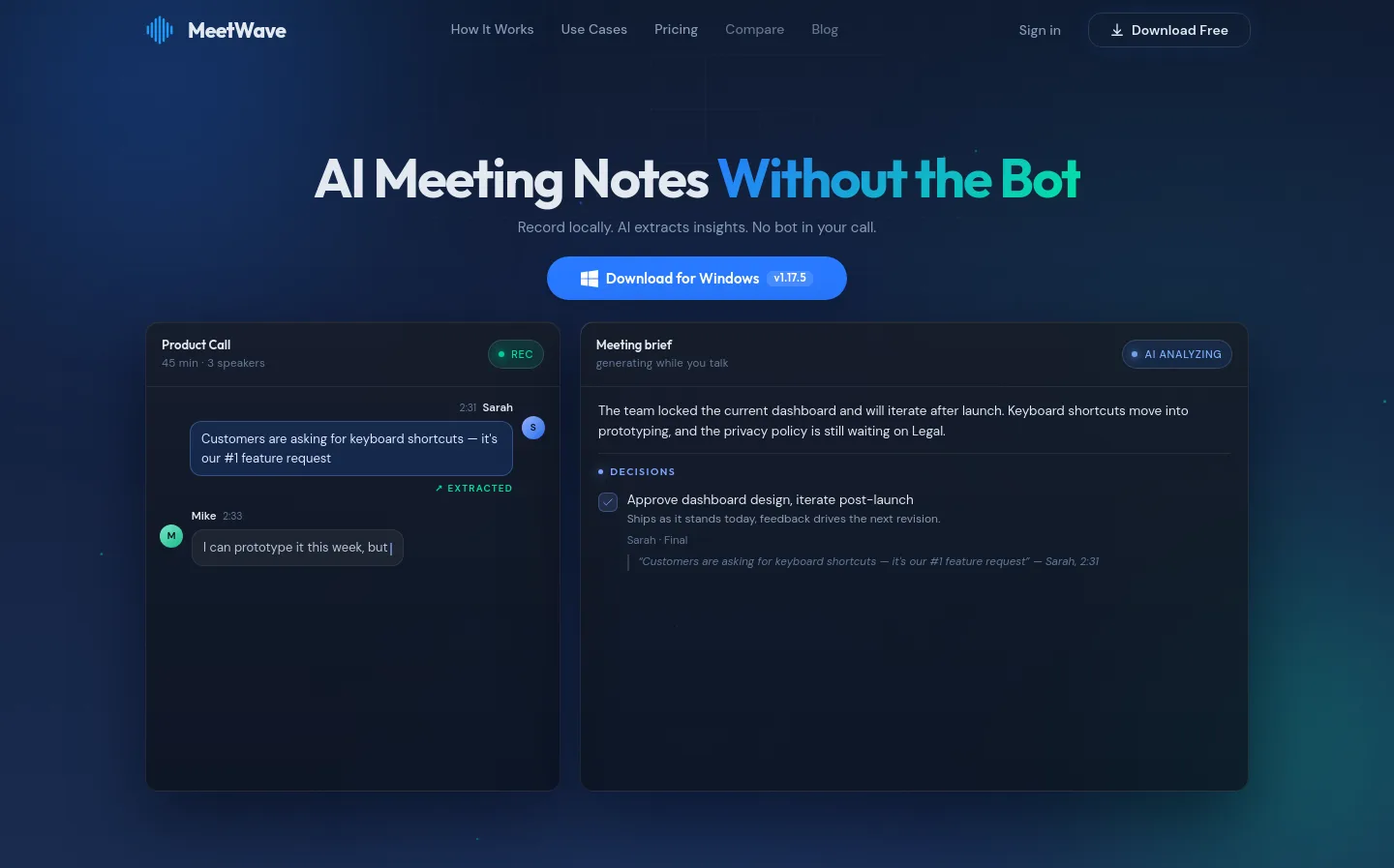 meetwave.io — Hero