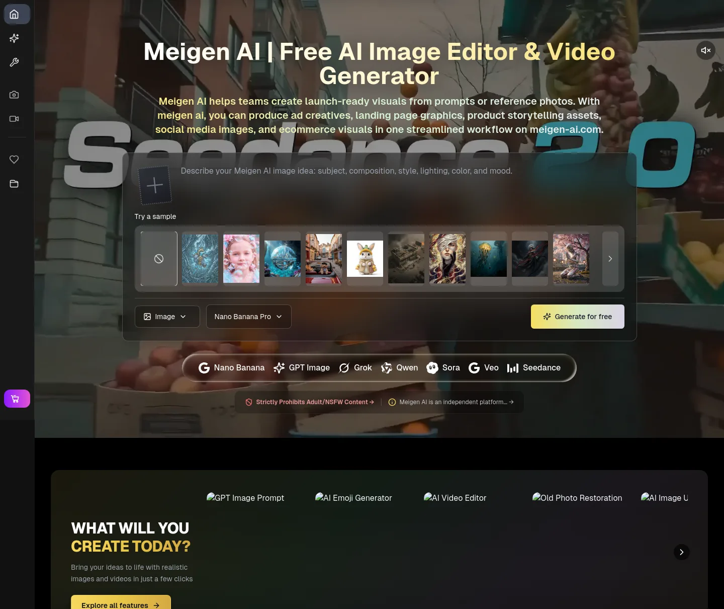 meigen-ai.com — Hero