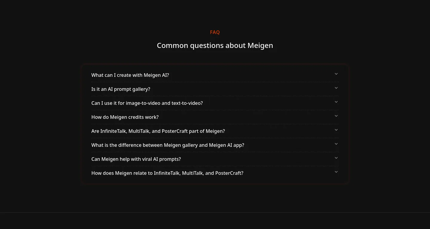 meigen.cc — FAQ