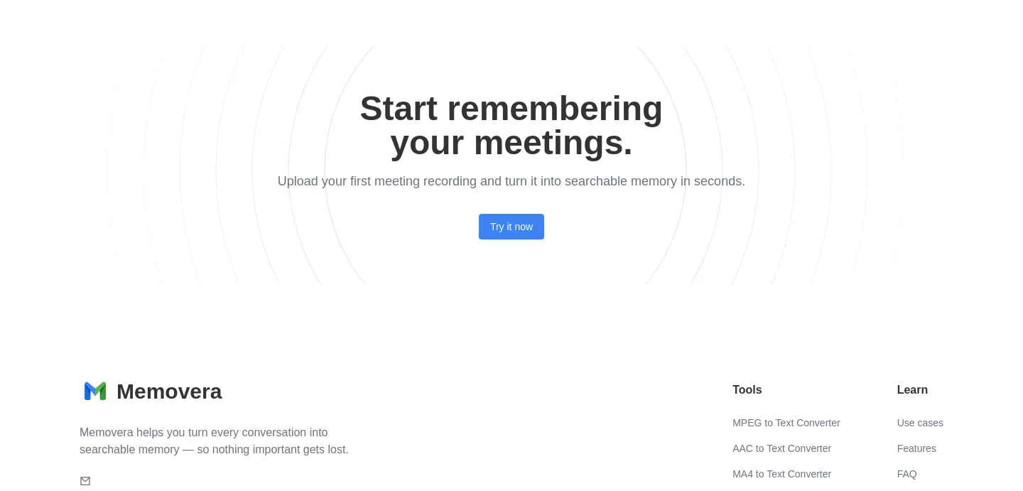 memovera.io — CTA