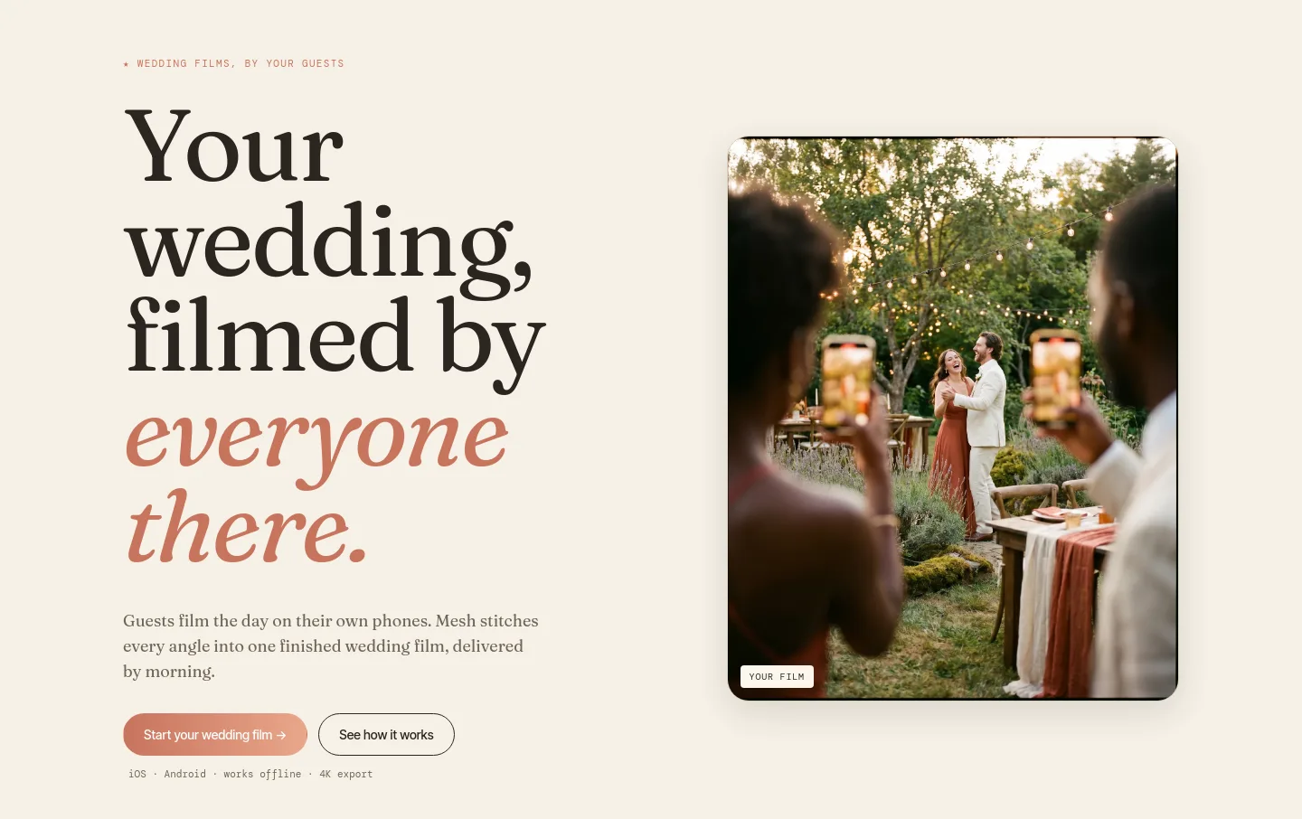 meshtogether.app — Hero