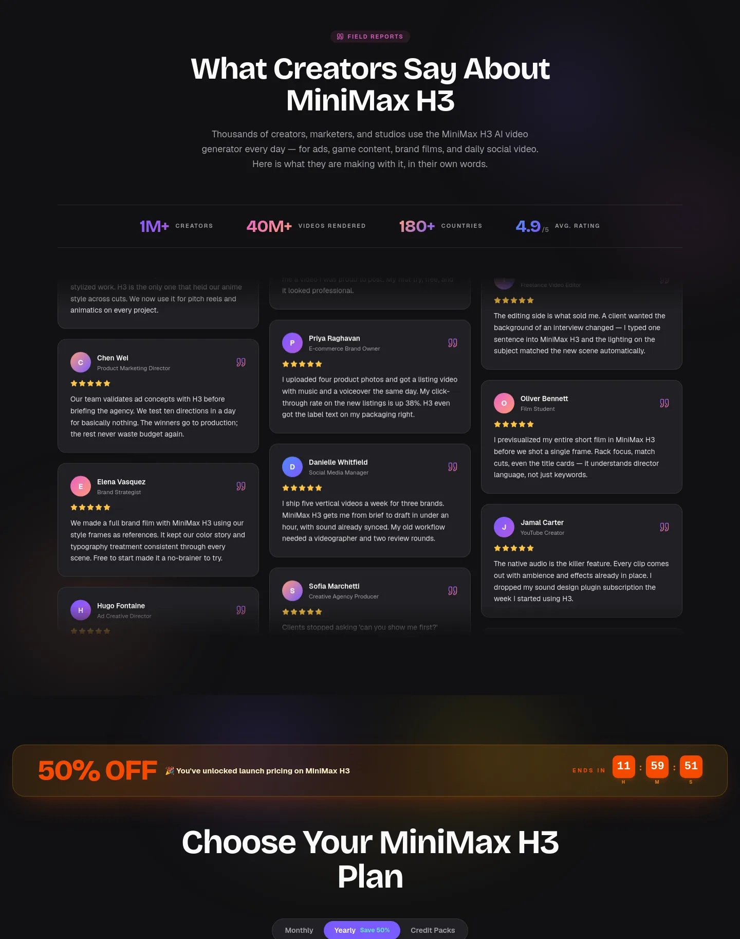 minimaxh3.ai — Reviews