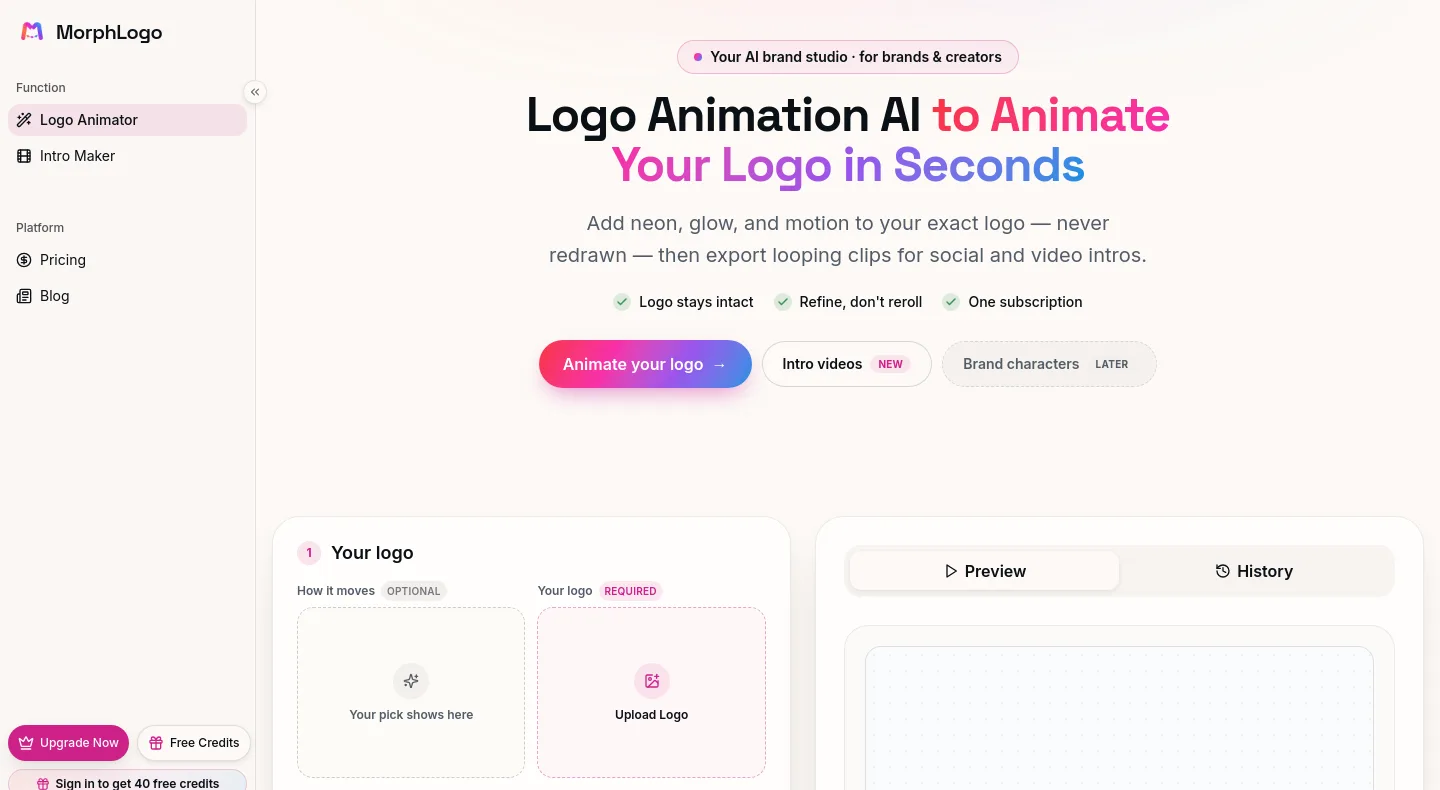 morphlogo.com — Hero