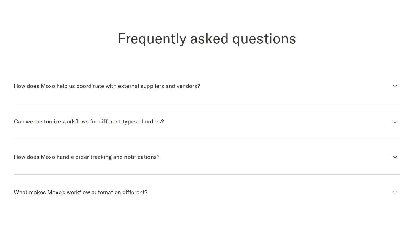 moxo.com — FAQ