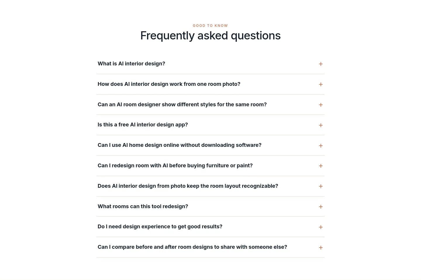 myroomdesign.ai — FAQ
