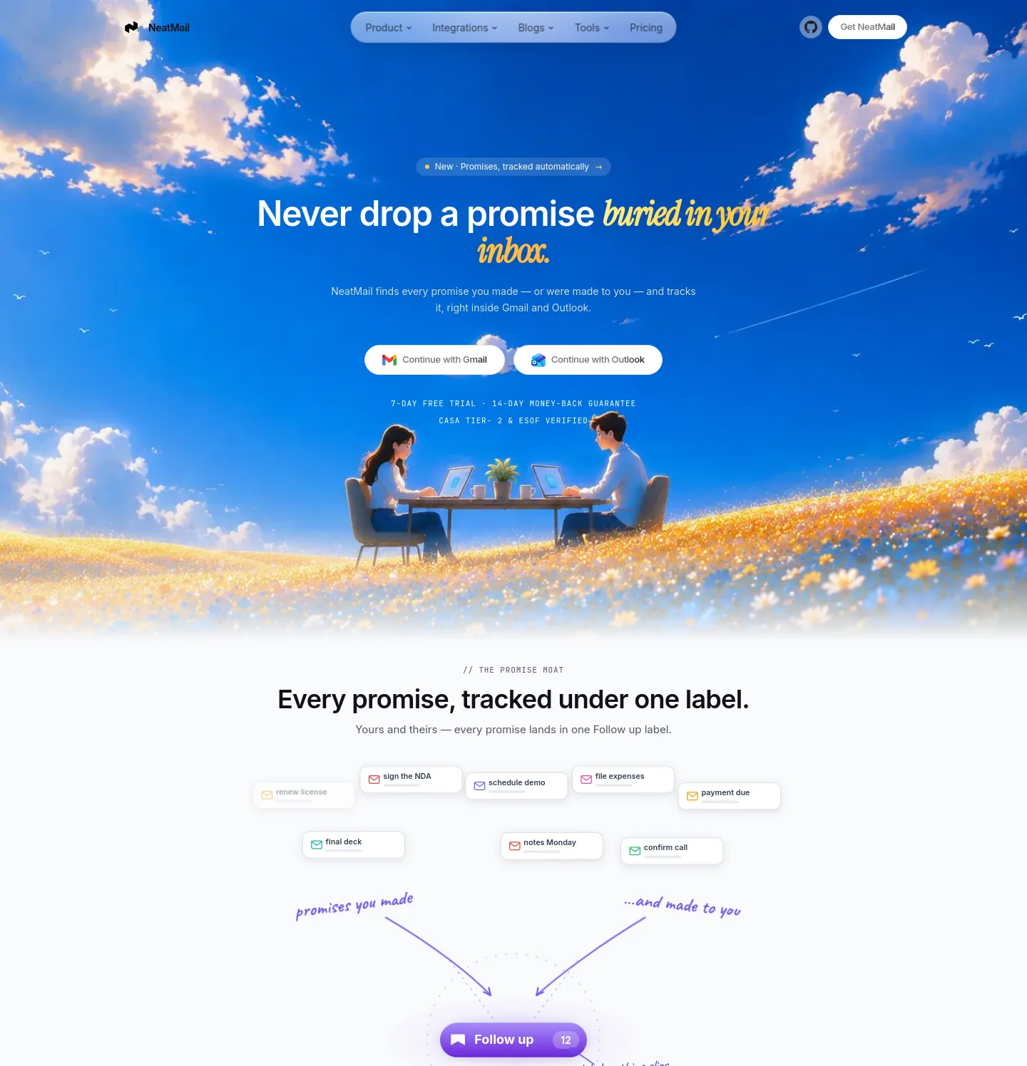 neatmail.app — Hero