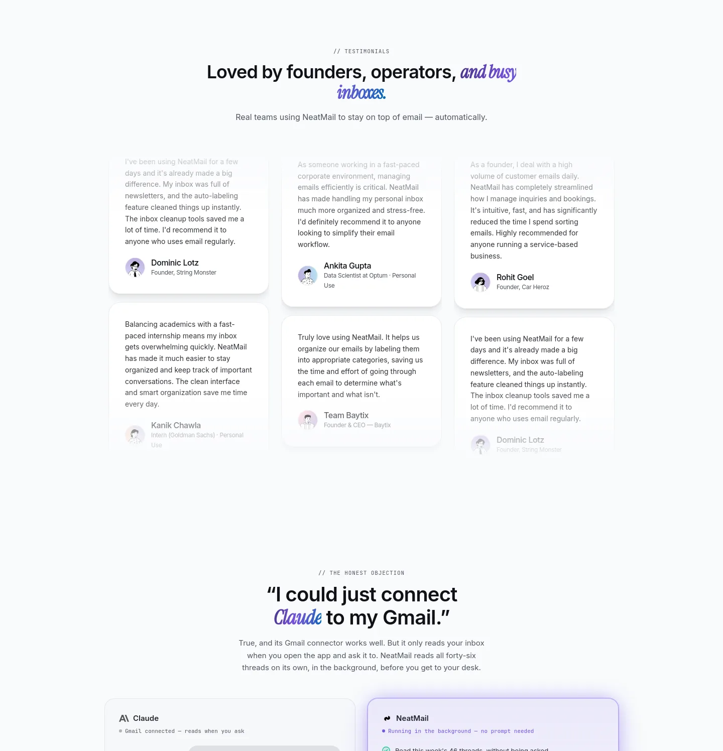 neatmail.app — Logo Wall