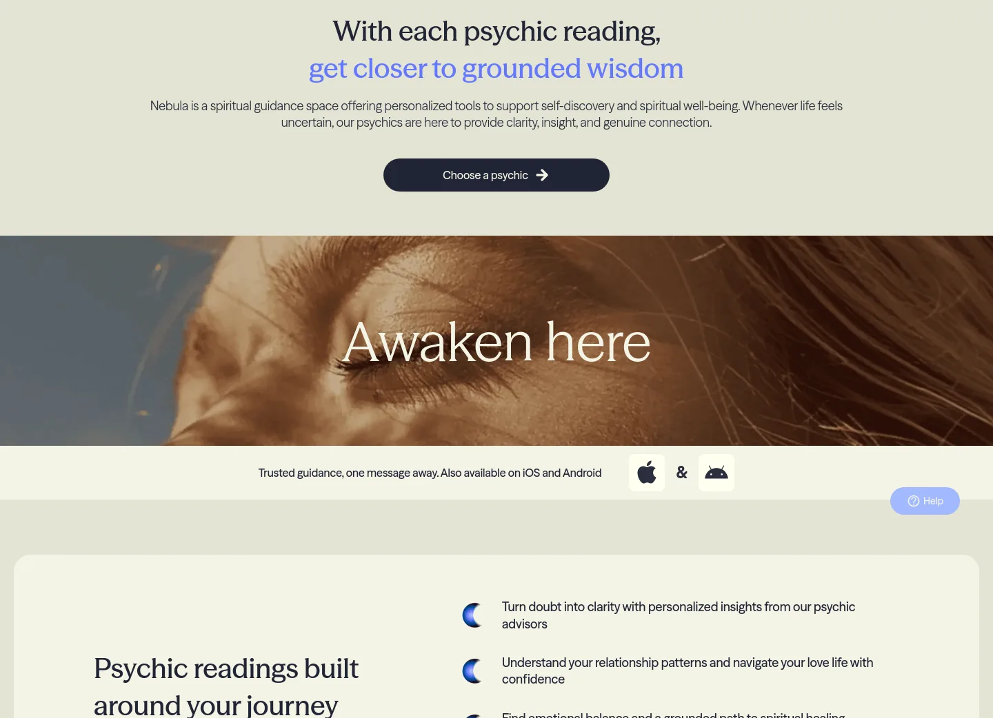 nebulahoroscope.com — Hero