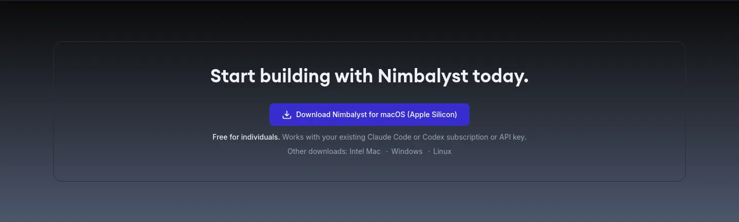 nimbalyst.com — Logo Wall