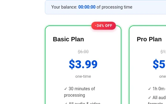 Price anchor element from noisereducerai.com