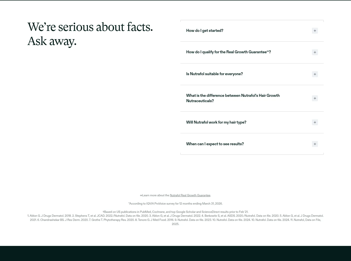 nutrafol.com — FAQ